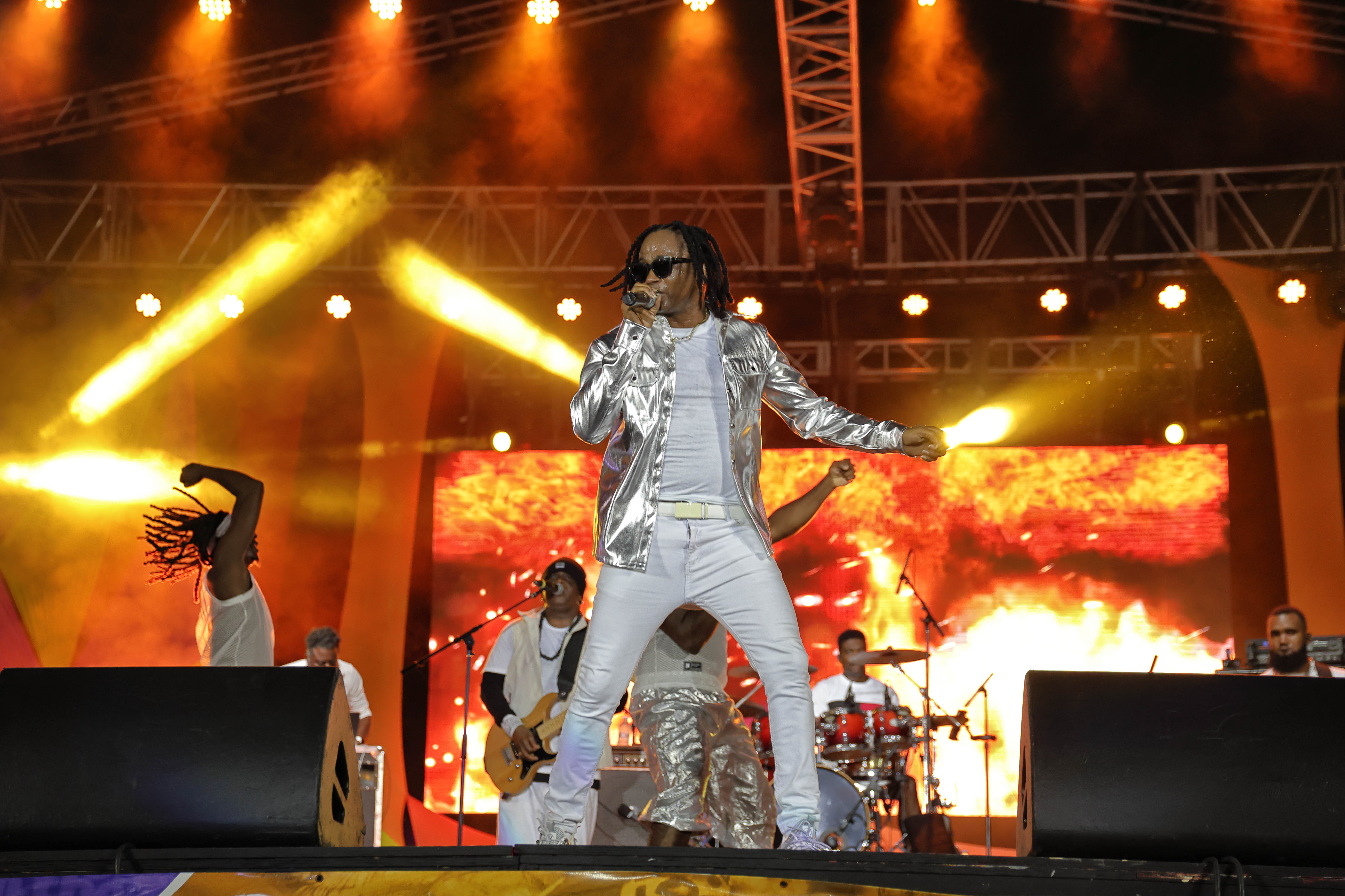 Edwin Yearwood of Krosfyah performing