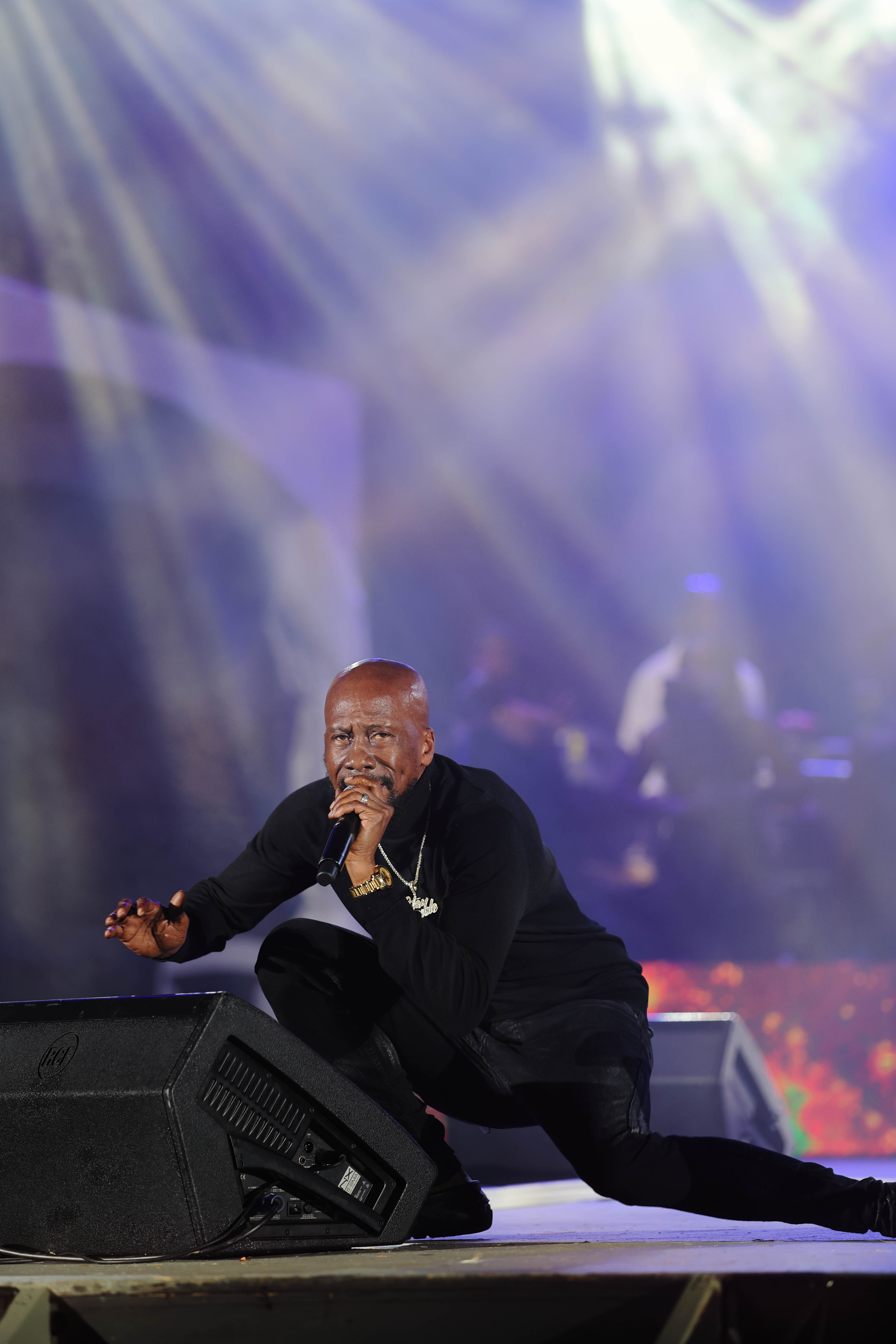 Lil Rick performing at Crop Over in Barbados
