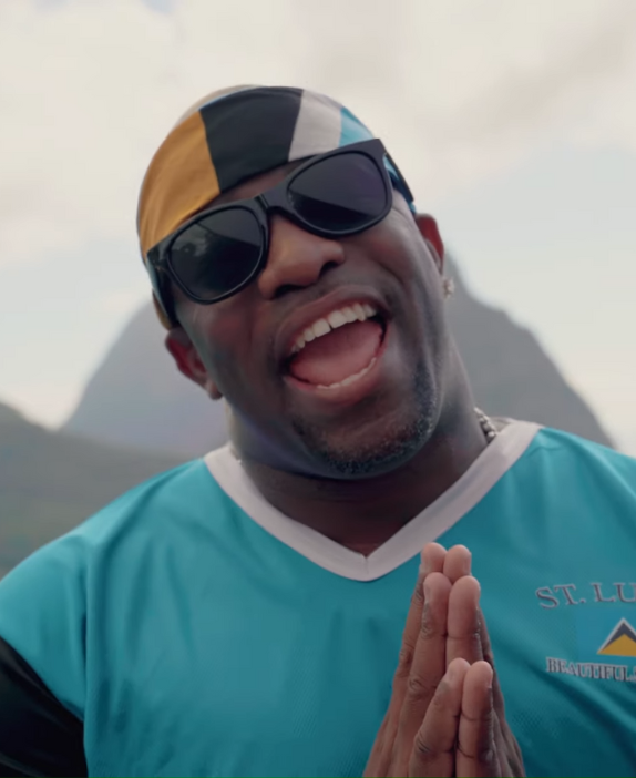Teddyson John performing in his MAJESTIC music video